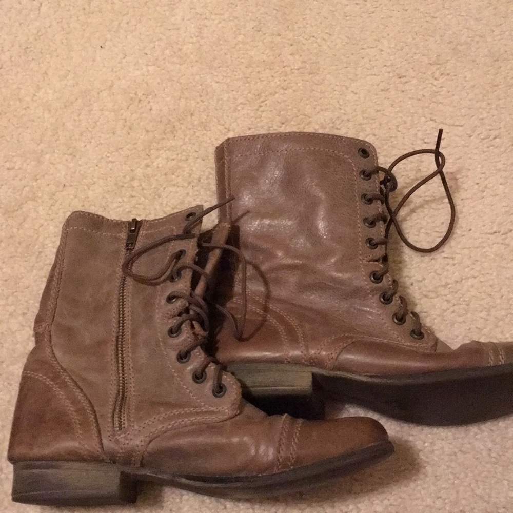 Tan boots